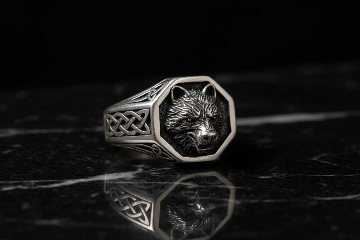 Close-up del lobo feroz