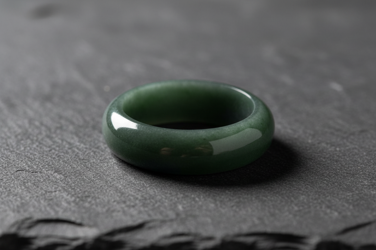 Close-up jade verde